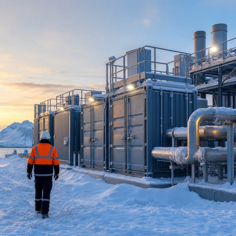 Gas-piston power plant, Yakutia